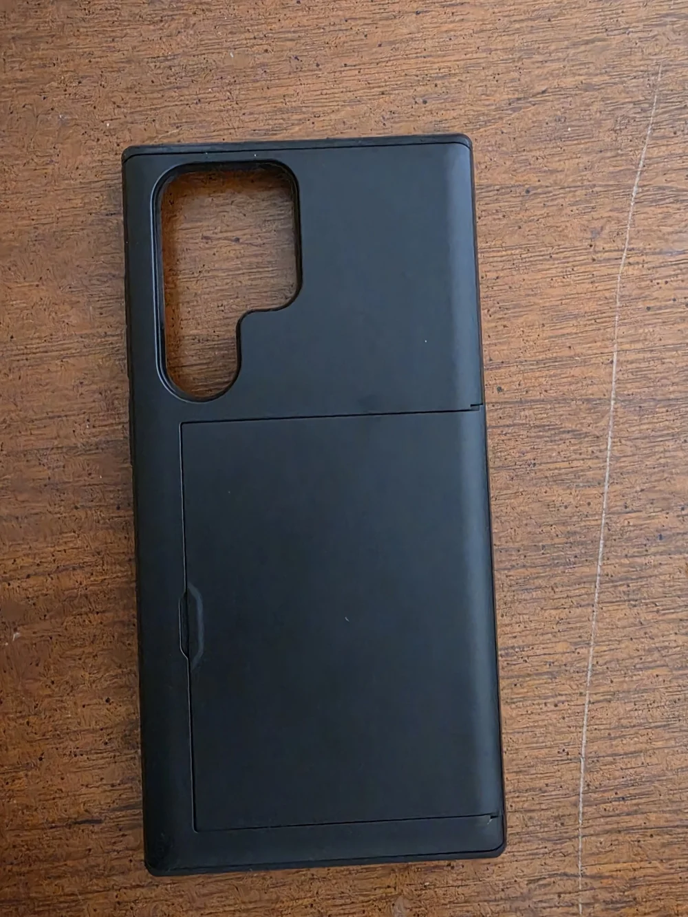 Samsung Galaxy S23 Ultra Black Phone Case With Wallet
